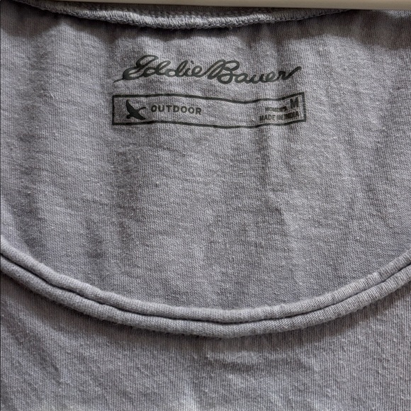 Eddie Bauer Gray Outdoor Tank Top - Picture 2 of 3